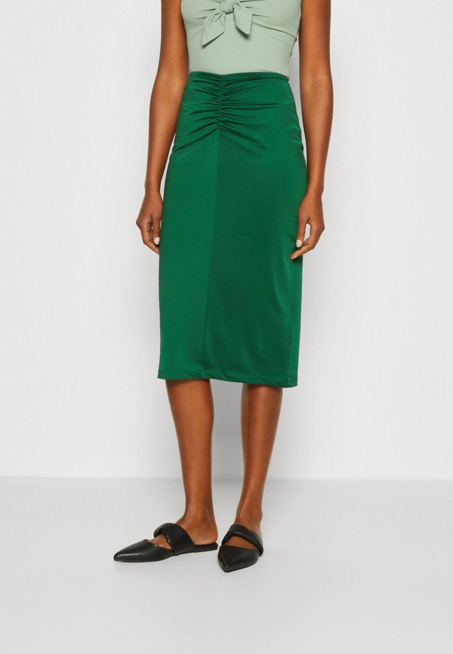 Anna Field Pencil Skirt - Dark Green 1 Anna Field Pencil Skirt - Dark Green