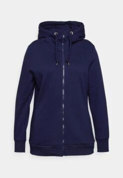 Zip-Up Sweatshirt - Dark Blue -Fashion Shop 03d72c93e506402aa1b3712d27bed3b7