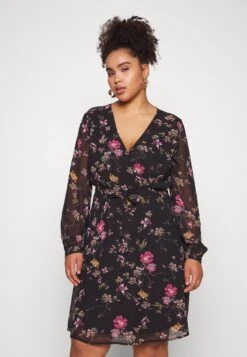 Day Dress - Black/Pink