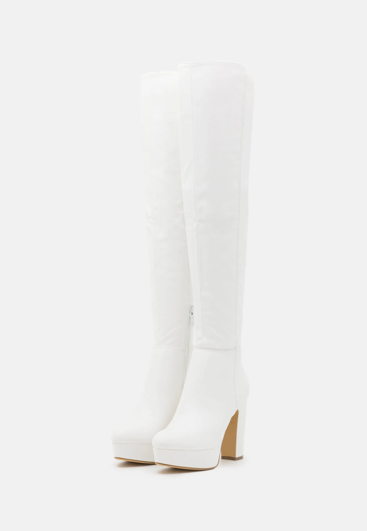 Anna Field Over-The-Knee Boots - White 3 Anna Field Over-The-Knee Boots - White - Image 3