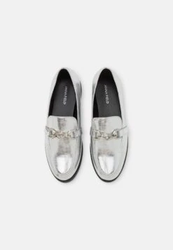 Anna Field Slip-Ons - Silver -Fashion Shop 093f276ac9f34016aa58412a2100d257