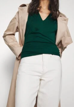 Anna Field Wrap Blouse- Blouse - Dark Green -Fashion Shop 09fc2c732a3e412bb81359f8b34dd1a3