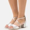 Anna Field Leather - Sandals - Silver