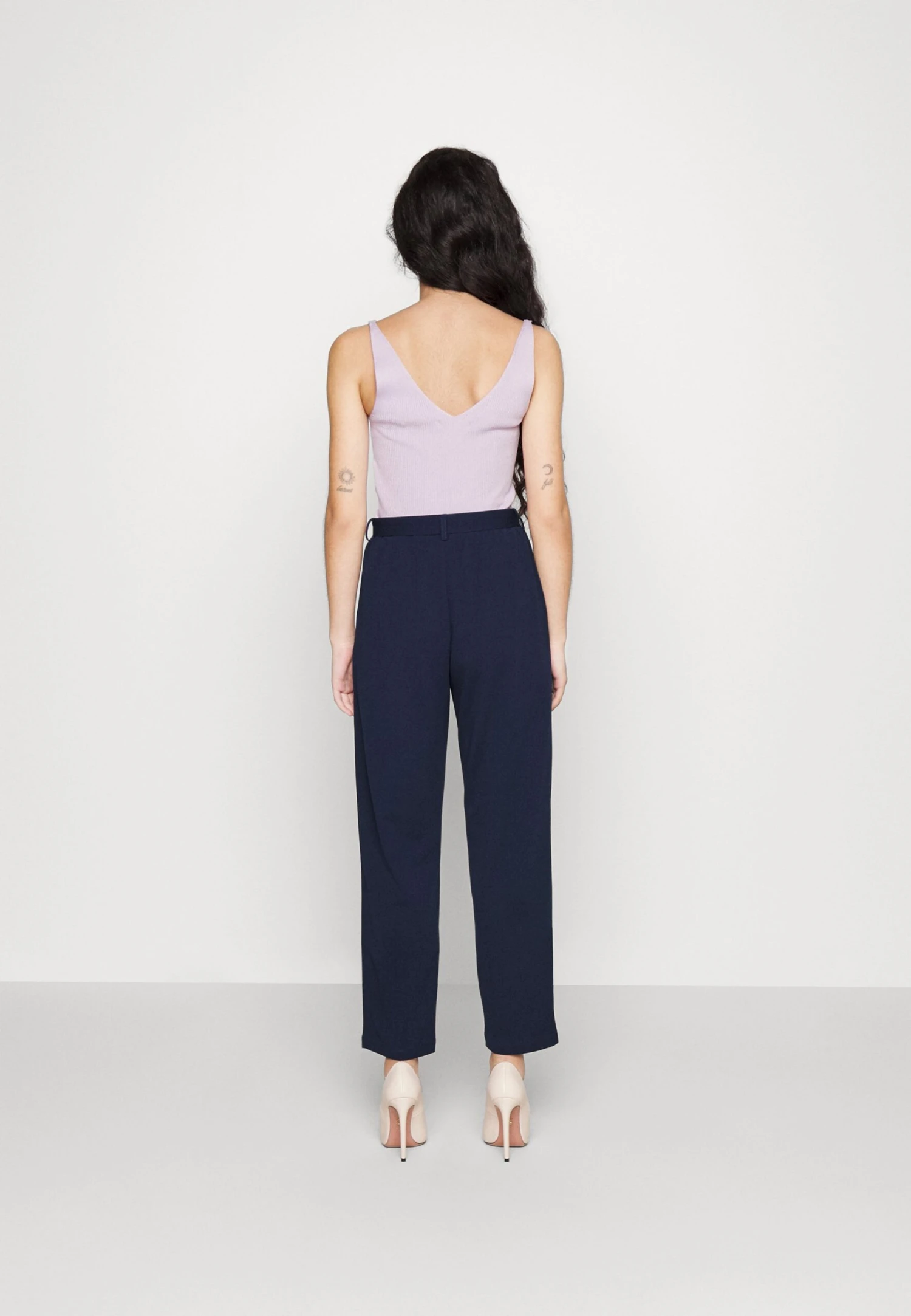 Trousers - Dark Blue 3 Trousers - Dark Blue - Image 3