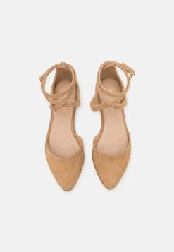 Anna Field Leather - Ankle Strap Ballet Pumps -Fashion Shop 198c4aaa513540978e803efd80cc4f12