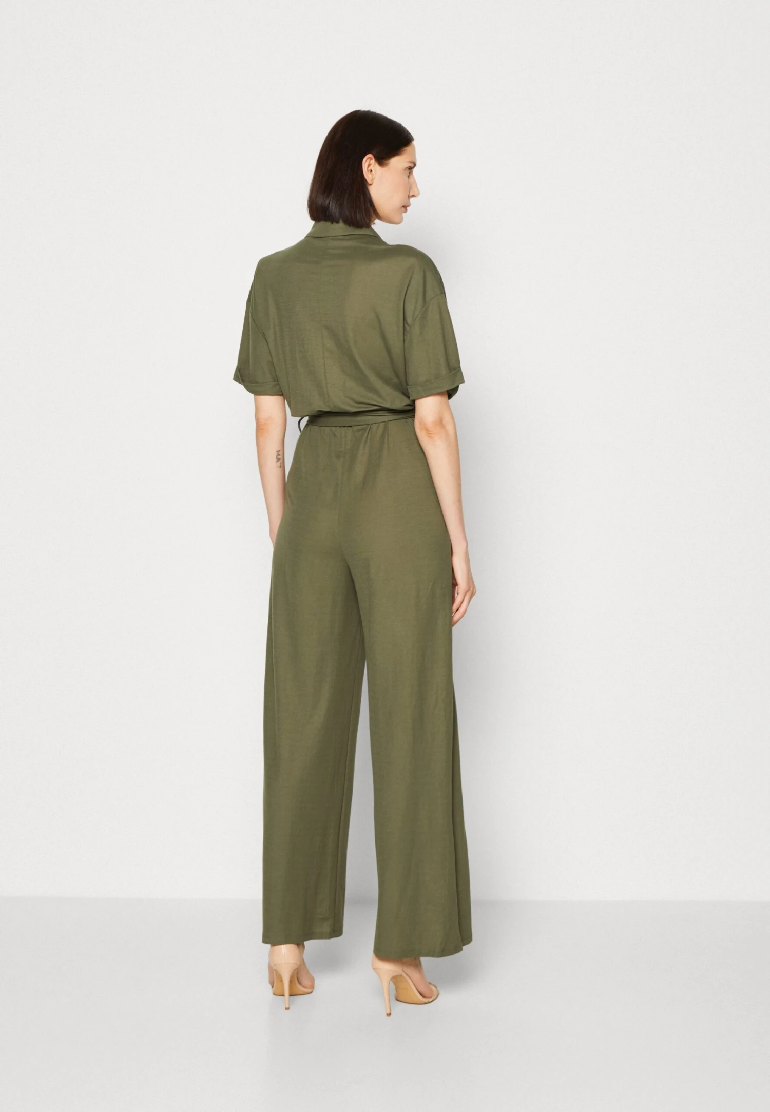 Anna Field Jumpsuit - Olive 3 Anna Field Jumpsuit - Olive - Image 3