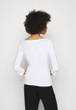 Anna Field 2 Pack - Long Sleeved Top - White/Black -Fashion Shop 1b1b8026c9554013a1f66fc5aee678d6