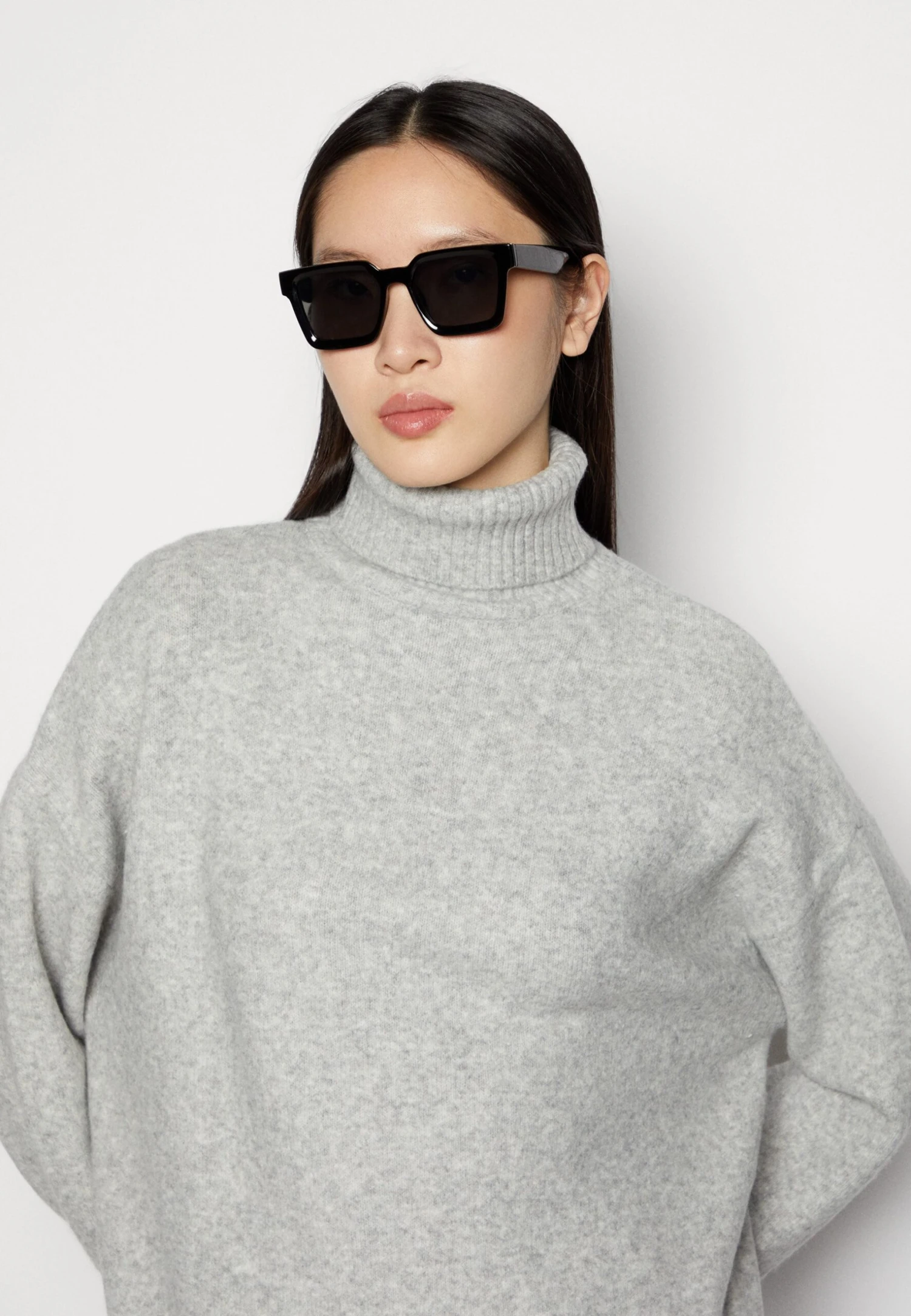 Anna Field Jumper - 112 - Mottled Grey 4 Anna Field Jumper - 112 - Mottled Grey - Image 4