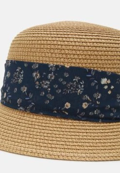 Anna Field Hat - Tan/Dark Blue -Fashion Shop 1da750bd8d6a4a8eba3d83c921b50ee2