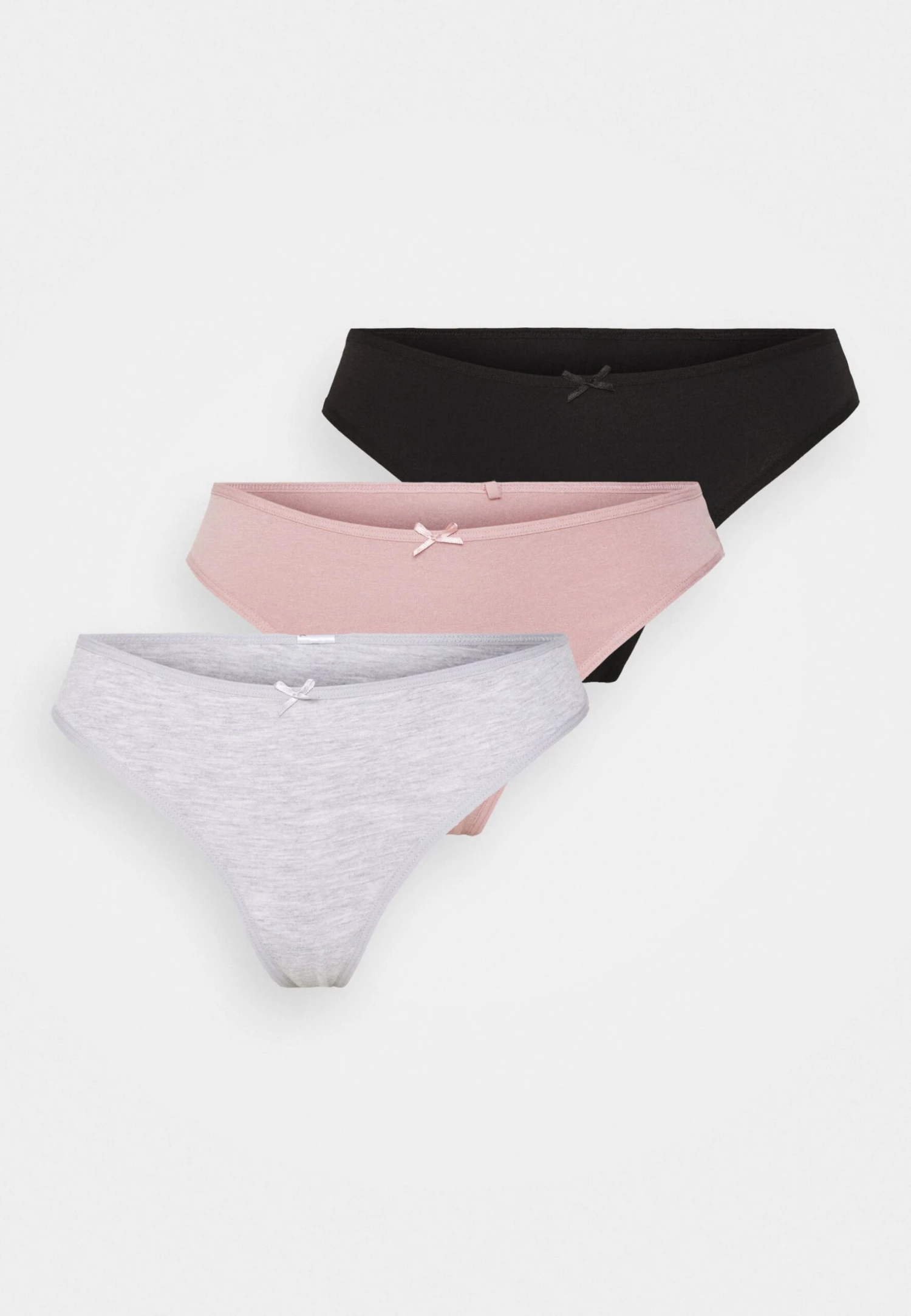 Anna Field Georgina 3 Pack- Thong - Black/White/Pink 6 Anna Field Georgina 3 Pack- Thong - Black/White/Pink - Image 6