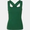 Anna Field Top - Dark Green
