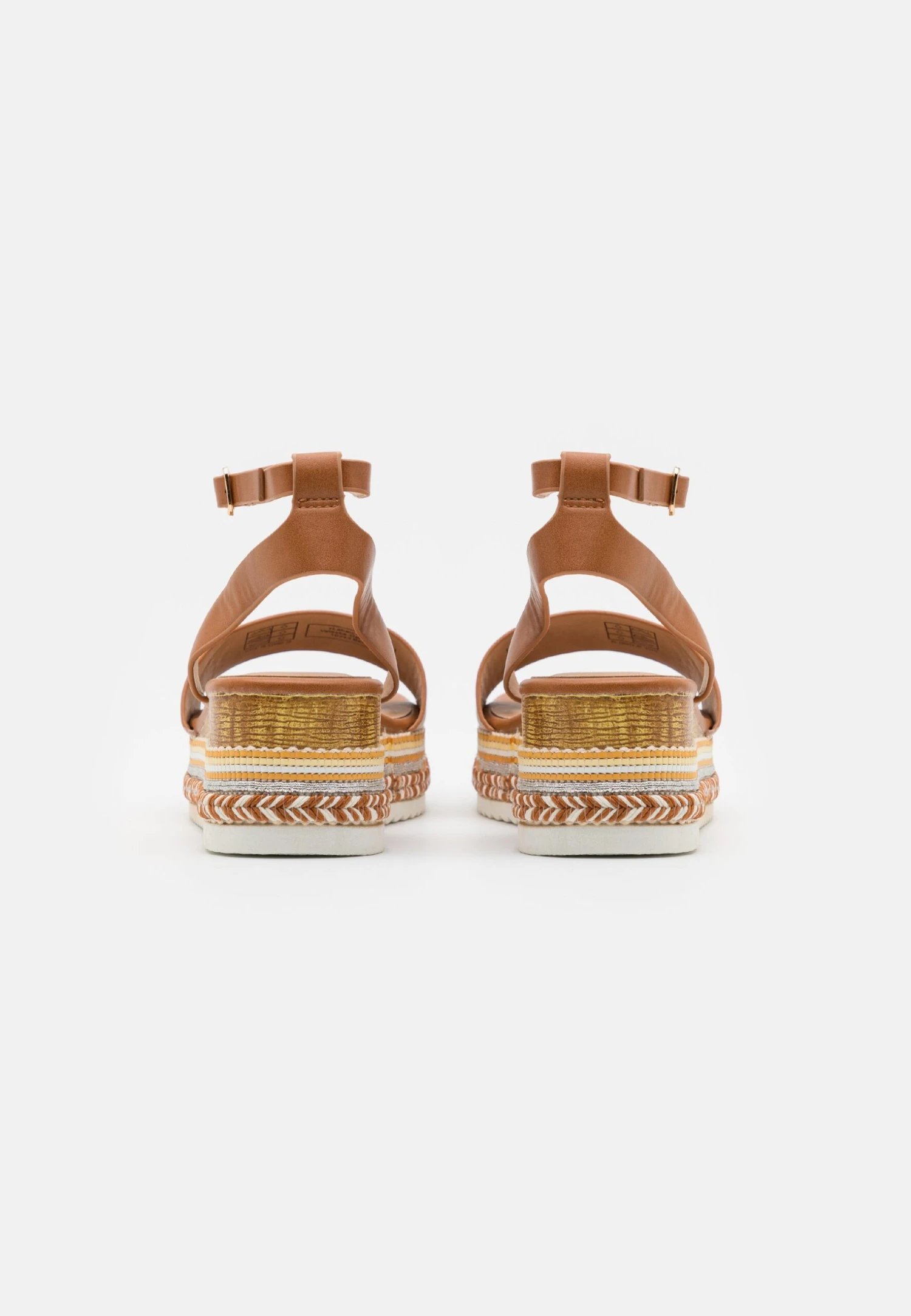 Anna Field Platform Sandals - Cognac 4 Anna Field Platform Sandals - Cognac - Image 4