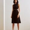 Anna Field Sleeveless Midi Dress - Day Dress - Black