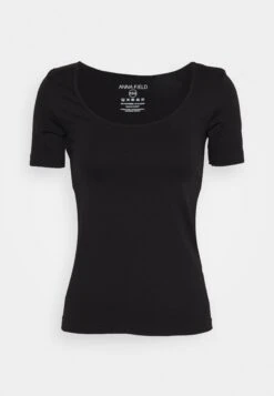 Anna Field Basic T-Shirt - Black 14 Anna Field Basic T-Shirt - Black -Fashion Shop 22bfe5b80a0f4cd58b68075ec516f8e4