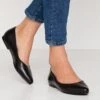 Anna Field Leather - Ballet Pumps - Black
