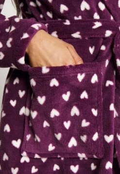 Anna Field Dressing Gown - Dark Red/Beige -Fashion Shop 239e3de781214454abedb9f15d4bbedc