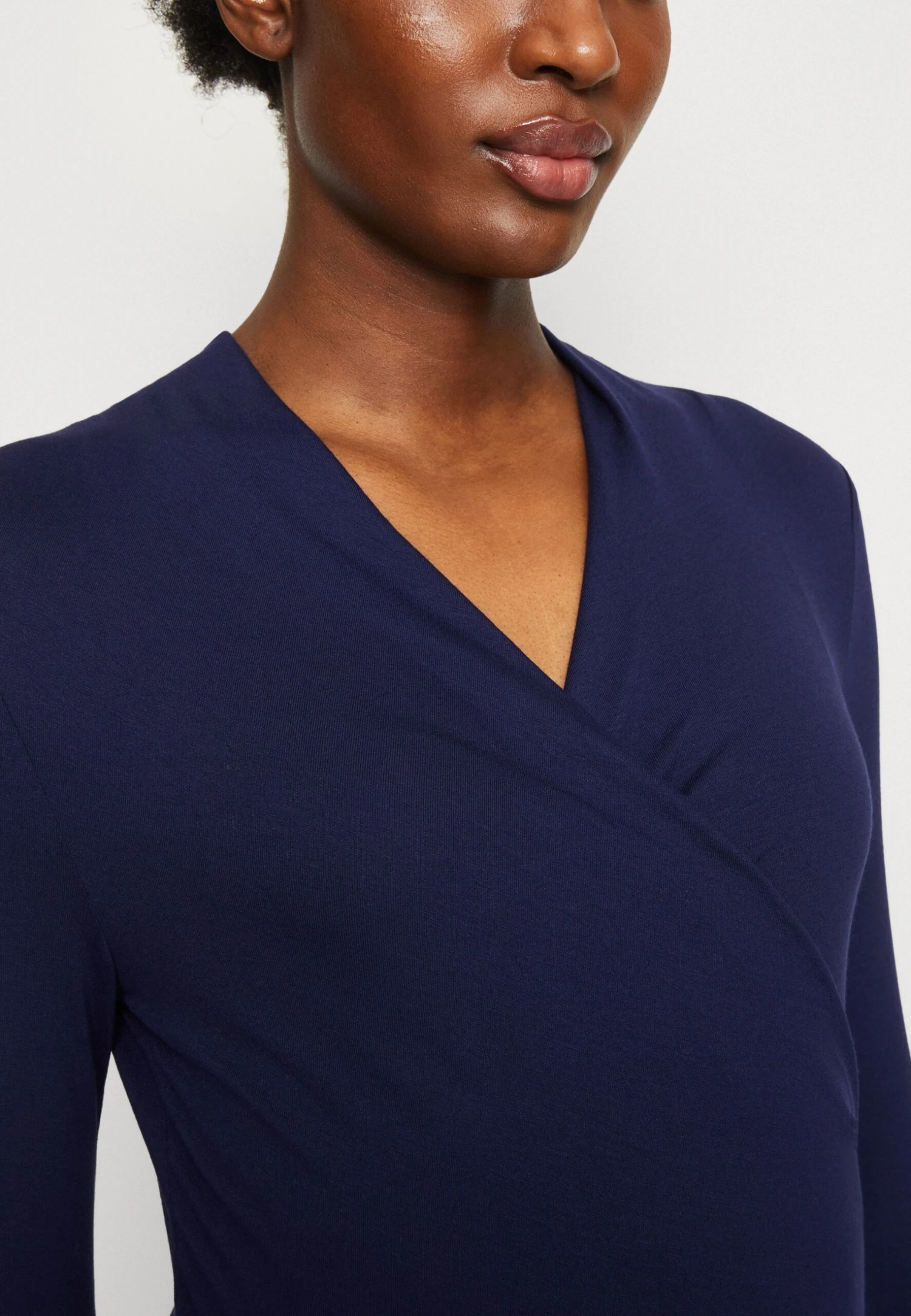 Anna Field Long Sleeved Top - Dark Blue 6 Anna Field Long Sleeved Top - Dark Blue - Image 6