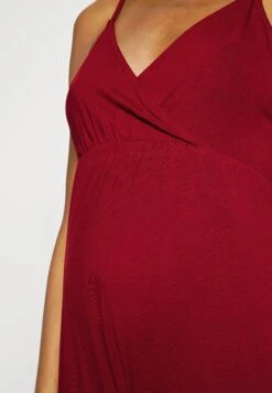 Strappy Drappy Cintered- Jumpsuit - Dark Red -Fashion Shop 25cec8eef2804dad8c0bffc1c4e40b92