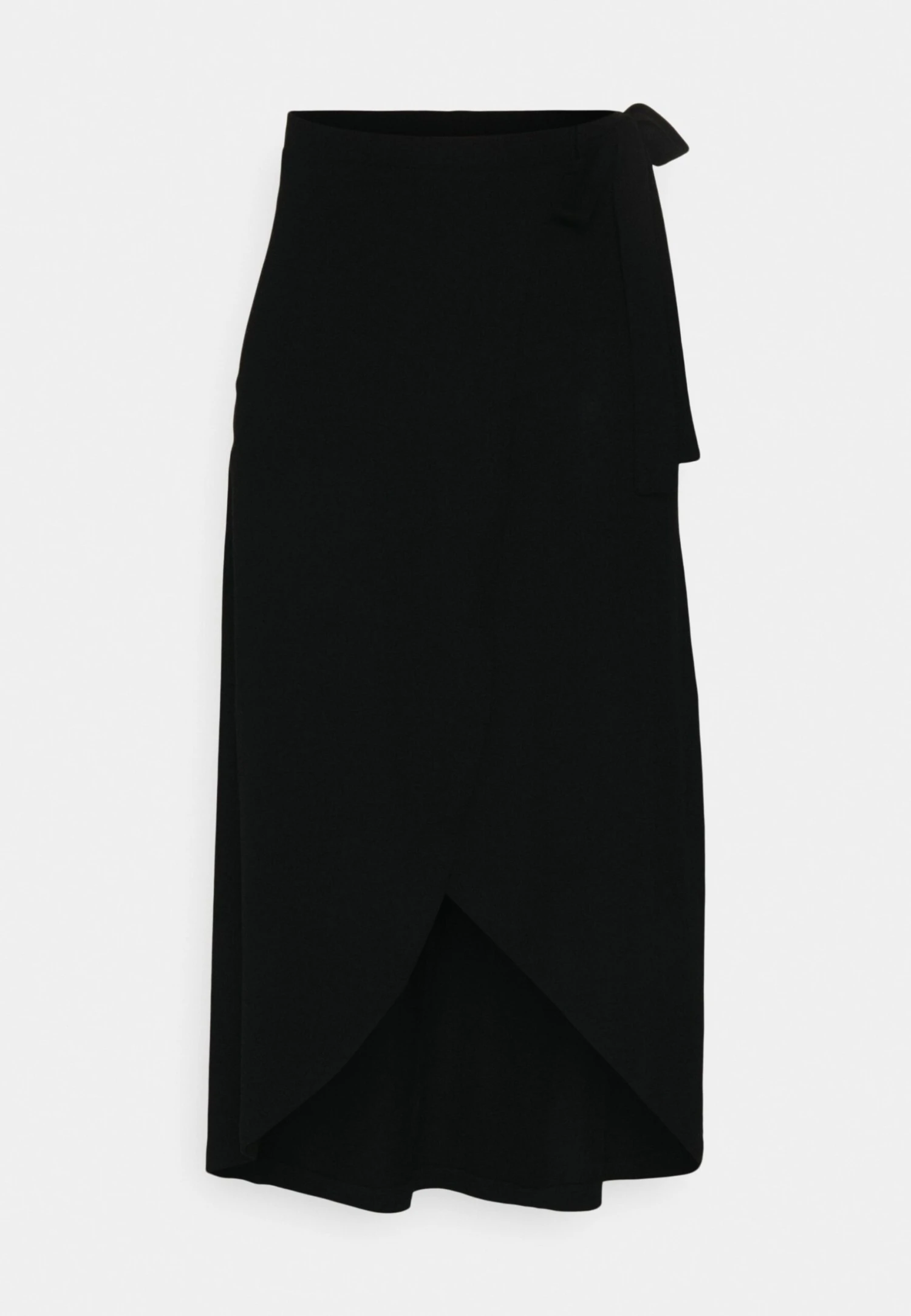 Anna Field Basic Wrap Over Midi Skirt- A-Line Skirt - Black 6 Anna Field Basic Wrap Over Midi Skirt- A-Line Skirt - Black - Image 6