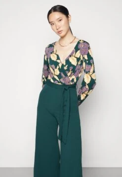 Anna Field Jumpsuit - Dark Green/Yellow -Fashion Shop 281a8151780d48a4b4b5a19c27afa953