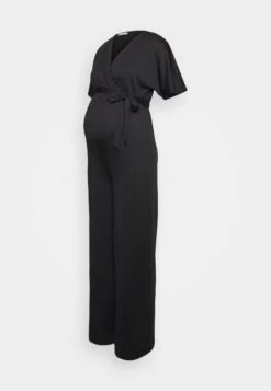 Short Sleeve Wrap Jumpsuit - Jumpsuit - Black -Fashion Shop 286fe87934f24d35b2bce0374302b708
