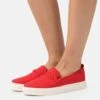 Anna Field Slip-Ons - Red