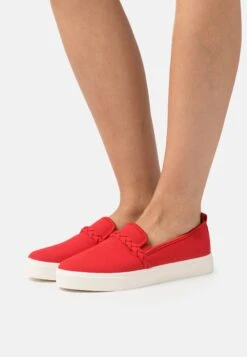Anna Field Slip-Ons - Red