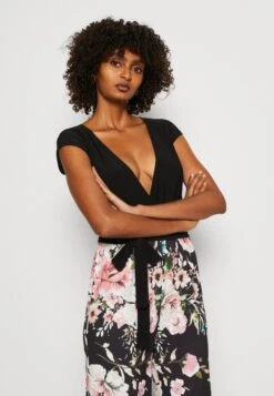 Anna Field Jumpsuit - Black/Multi-Coloured -Fashion Shop 2a4e3e918d1d451a8ee295a8f0997b31