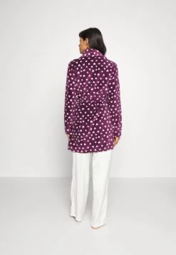 Anna Field Dressing Gown - Dark Red/Beige -Fashion Shop 2a731b31e1b3419eb8e972244220ebcb