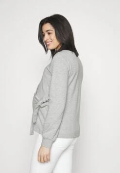 Zip-Up Sweatshirt - Mottled Light Grey -Fashion Shop 331276c30e1547e4bf345c99d6bfa686