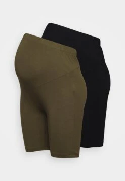 2 Pack - Leggings - Trousers - Black/Khaki -Fashion Shop 33546f3d2f5e42a99992a9c20a9491d9