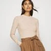 Anna Field Jumper - Light Tan Melange