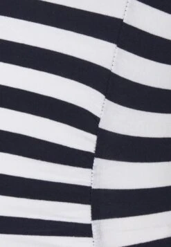 Long Sleeved Top - Dark Blue/White -Fashion Shop 36164501020b404fab16f3a770c28c3a