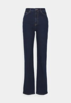 Straight Leg Jeans - Dark Blue Denim -Fashion Shop 38810b880b014047846800f567c93b91