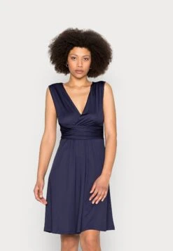 Anna Field Jersey Dress - Dark Blue