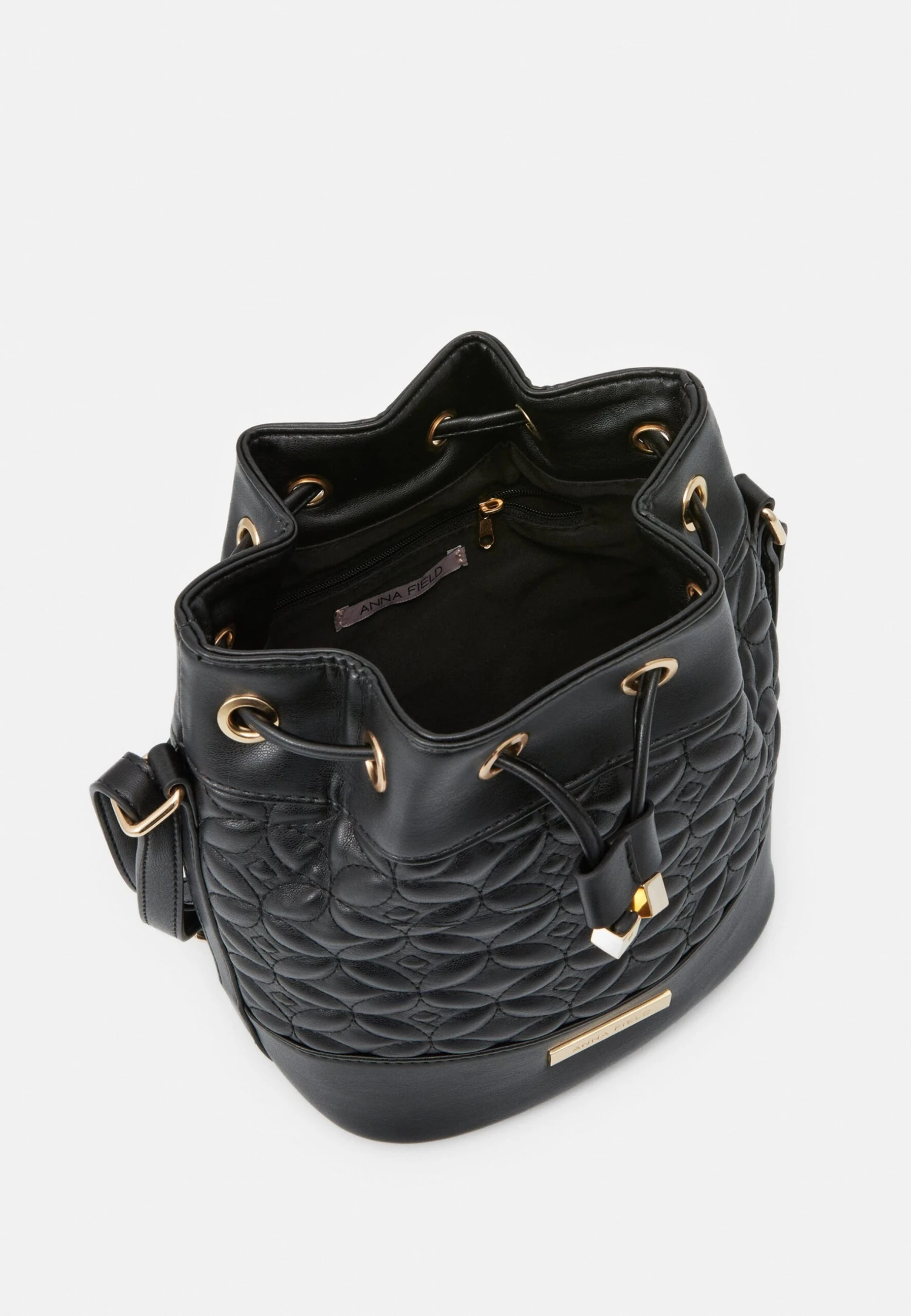 Anna Field Across Body Bag - 802 - Black 3 Anna Field Across Body Bag - 802 - Black - Image 3