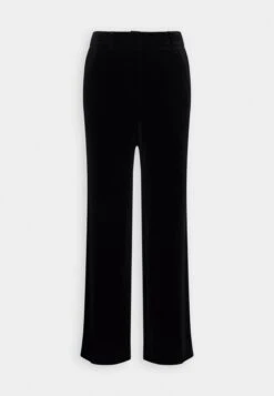 Anna Field VelvetWide Leg Trousers - Trousers - Black -Fashion Shop 3918c441a20844558a77bfbac5fdb8f9
