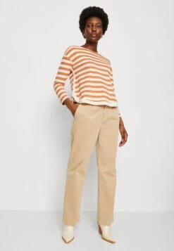 Anna Field Long Sleeved Top - White/Apricot -Fashion Shop 3a400ad7a33441c8a881ff430f079848