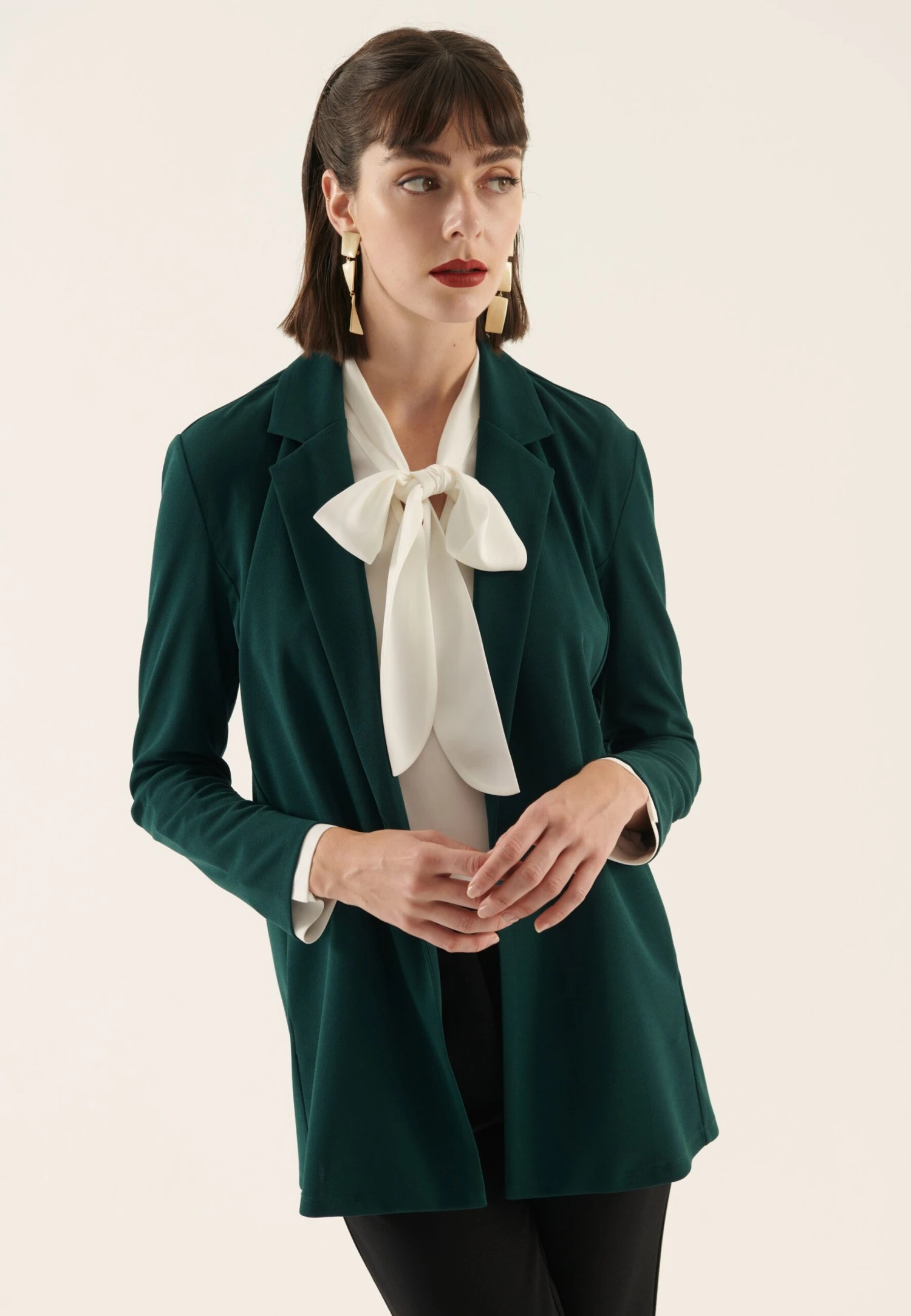Anna Field Blazer - Dark Green 1 Anna Field Blazer - Dark Green