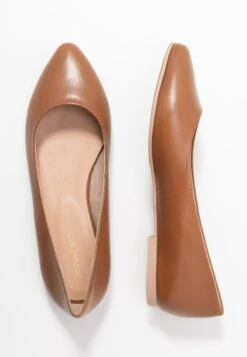 Anna Field Leather - Ballet Pumps - Cognac -Fashion Shop 3b0499f30ad44e22a093cafc6952bf8c