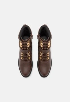 Anna Field Lace-Up Ankle Boots - Brown -Fashion Shop 3c65f02e63174babb30f9072589e45c6