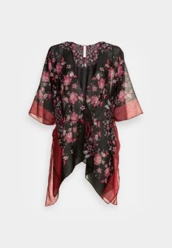 Anna Field Summer Jacket - Black/Blue/Red -Fashion Shop 3c712a379dae4018be3ee33aeccc7c84