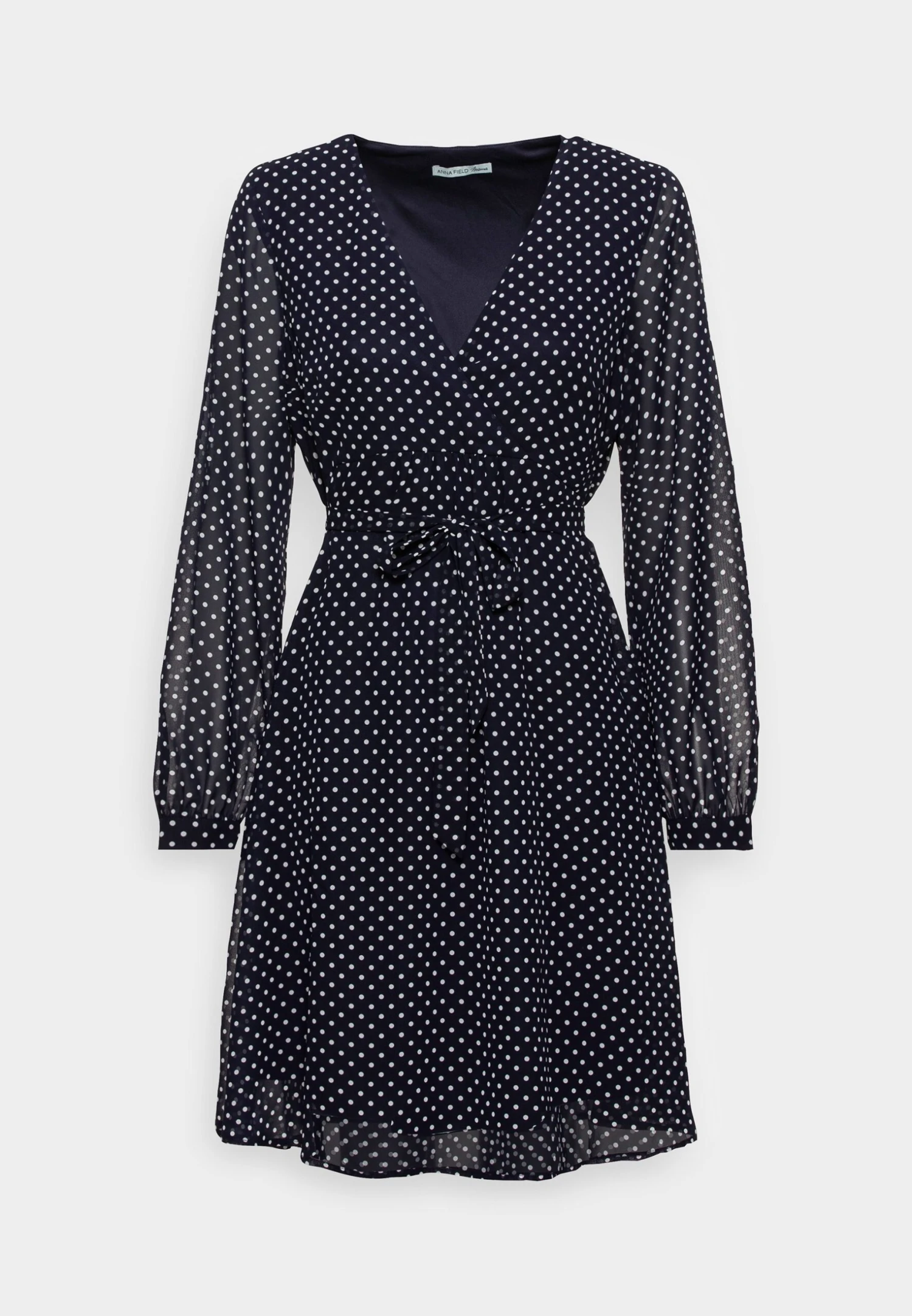 Day Dress - Blue/White 1 Day Dress - Blue/White