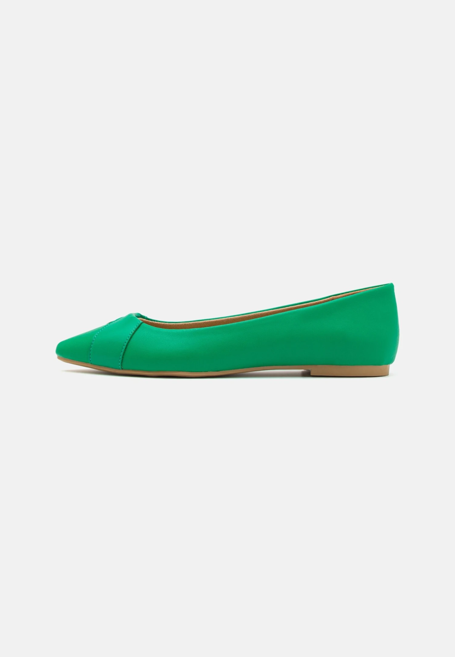 Anna Field Ballet Pumps - Green 2 Anna Field Ballet Pumps - Green - Image 2