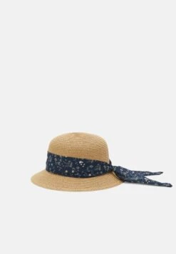 Anna Field Hat - Tan/Dark Blue -Fashion Shop 42becf5e4b594593b5664b6cec468d8a