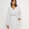 Anna Field Dressing Gown - Grey