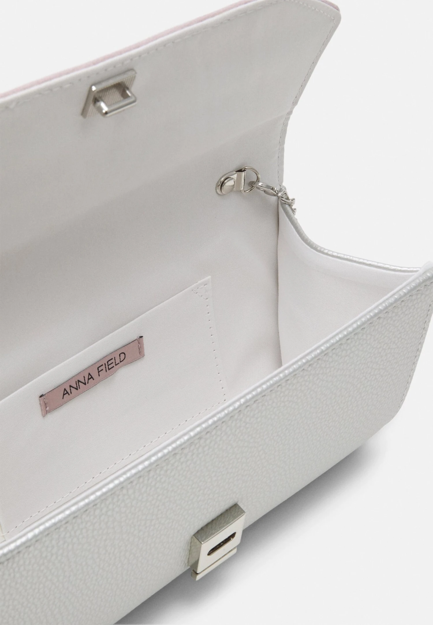 Anna Field Clutch - Silver 3 Anna Field Clutch - Silver - Image 3