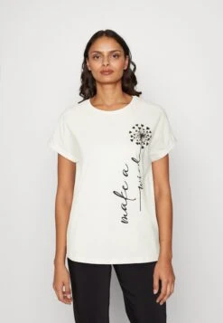 Anna Field Print T-Shirt - Off-White