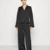 Anna Field Pyjama Set - Black/Off-White