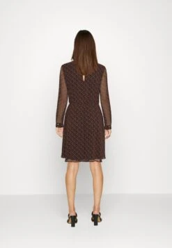 Anna Field Day Dress - Black/Brown -Fashion Shop 4b9d5053016c470cb9ccbdbe93c4f12e